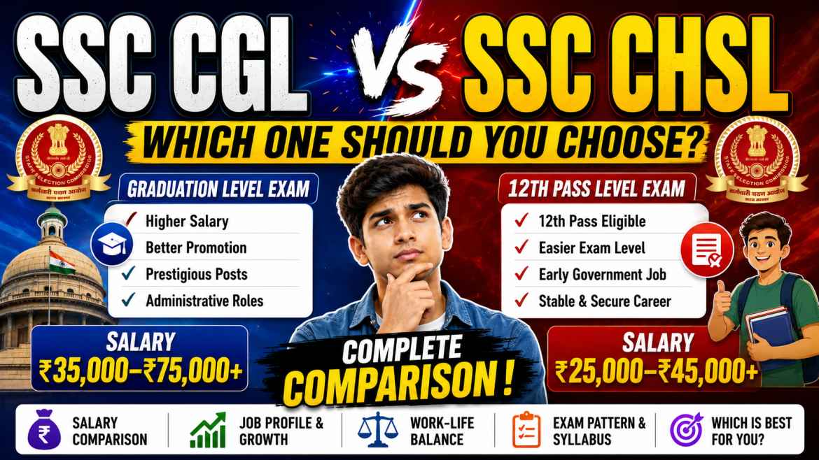 SSC CGL vs SSC CHSL